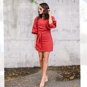 Belfast dress in NAVY